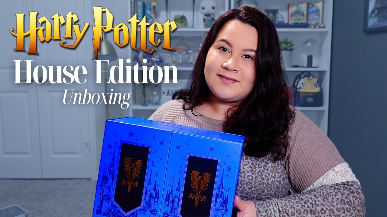 Распаковка комплекта книг «Harry Potter House Edition»
