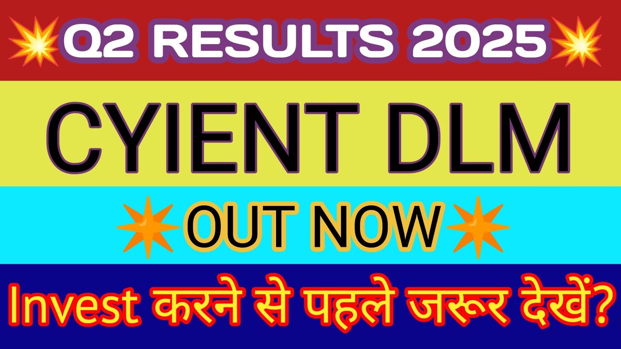 Cyient Dlm Q2 Results 2024 🔴 Cyient Dlm Results Today 🔴 Cyient Dlm Share Latest News 🔴 Cyient Dlm