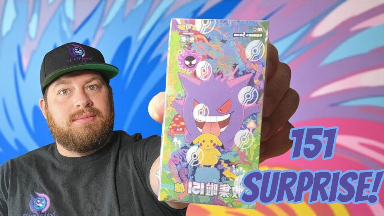 Simplified Chinese 151 Surprise Slim Pack Booster Box!