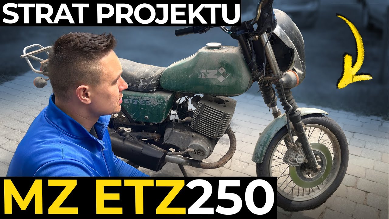 MZ ETZ 250 - Start PROJEKTU | Awaria KADETA...