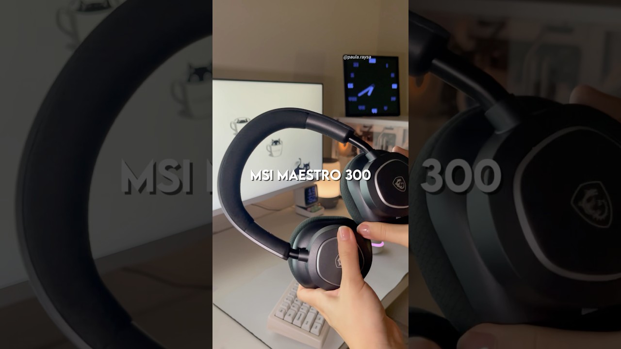 HEADSET MAESTRO 300 MSI 🎧✨