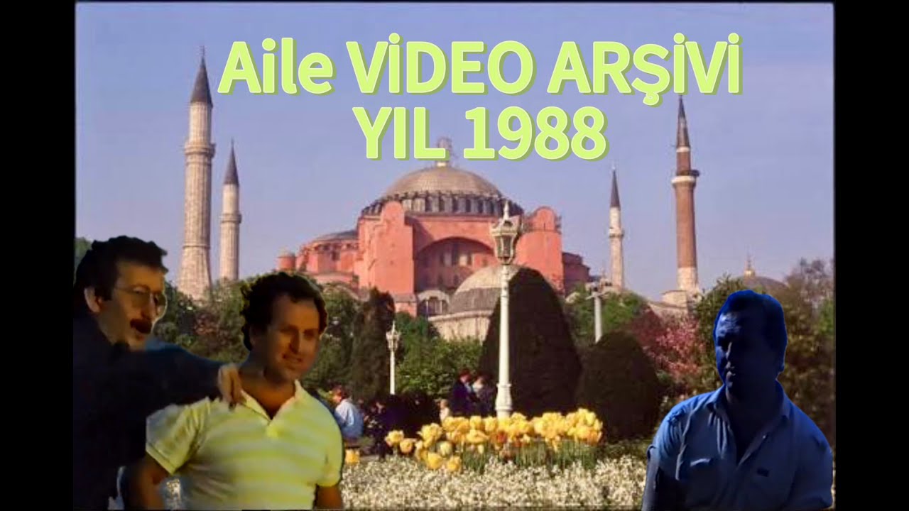Aile Arşiv videoları - Yıl 1988 - İstanbul -  Giresun - Pamukkale