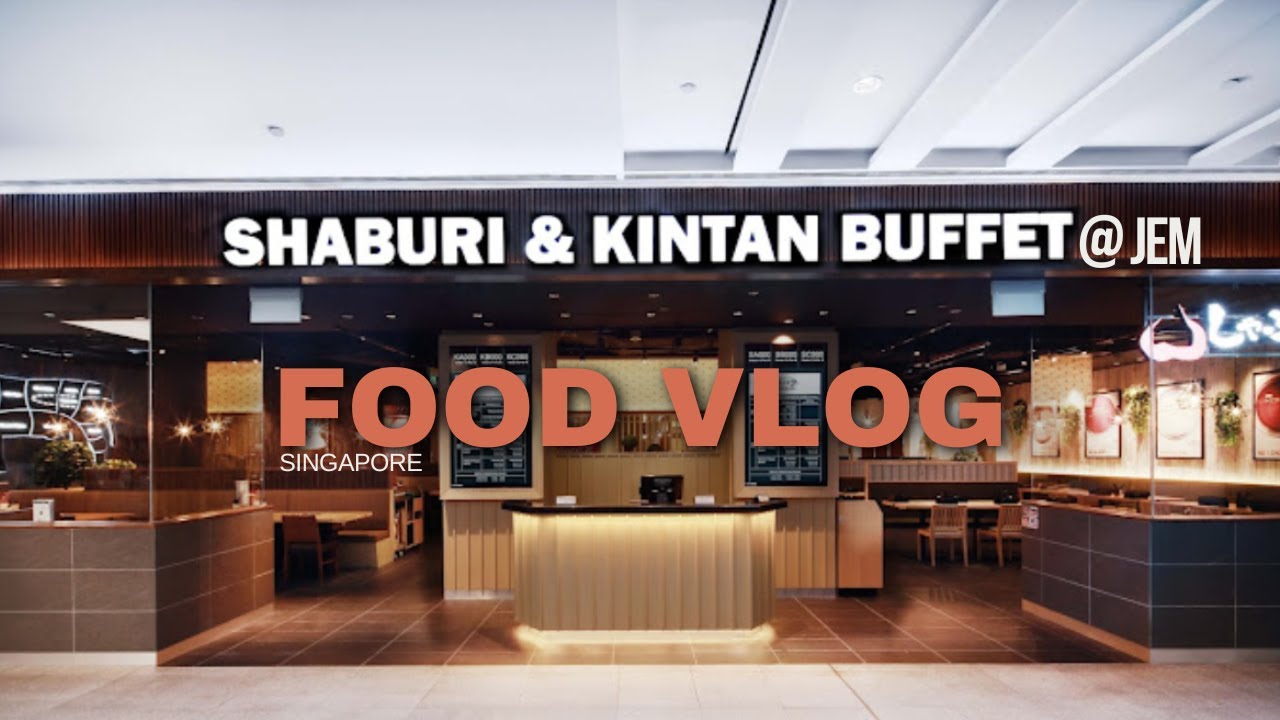 Shaburi & Kintan Buffet at JEM | Japanese BBQ Buffet | Food Vlog Singapore