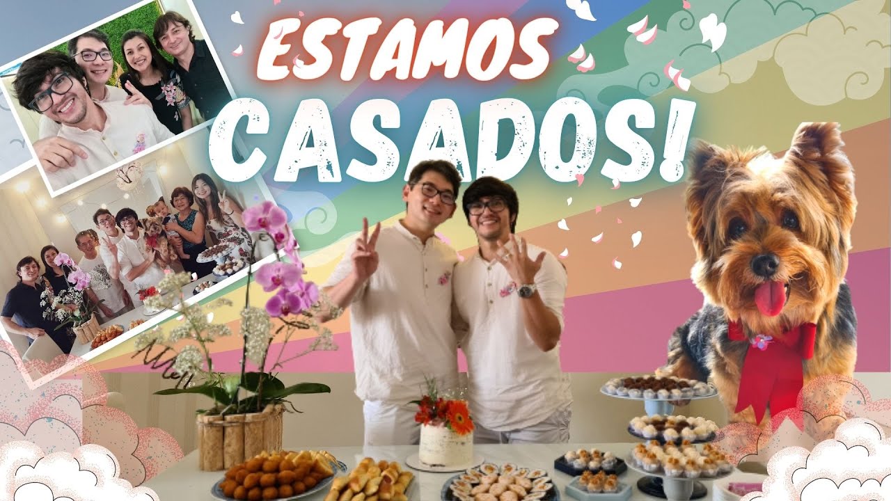Nosso CASAMENTO - O momento mais ESPECIAL das nossas vidas - CASAMENTO GAY (Vlog)