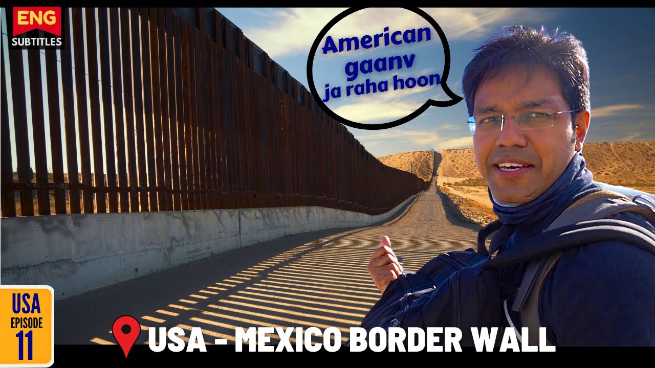 AMERICAN VILLAGE LIFE near USA-MEXICO Border Wall at Douglas, Arizona (Ep 11 / Eng Subtitles)