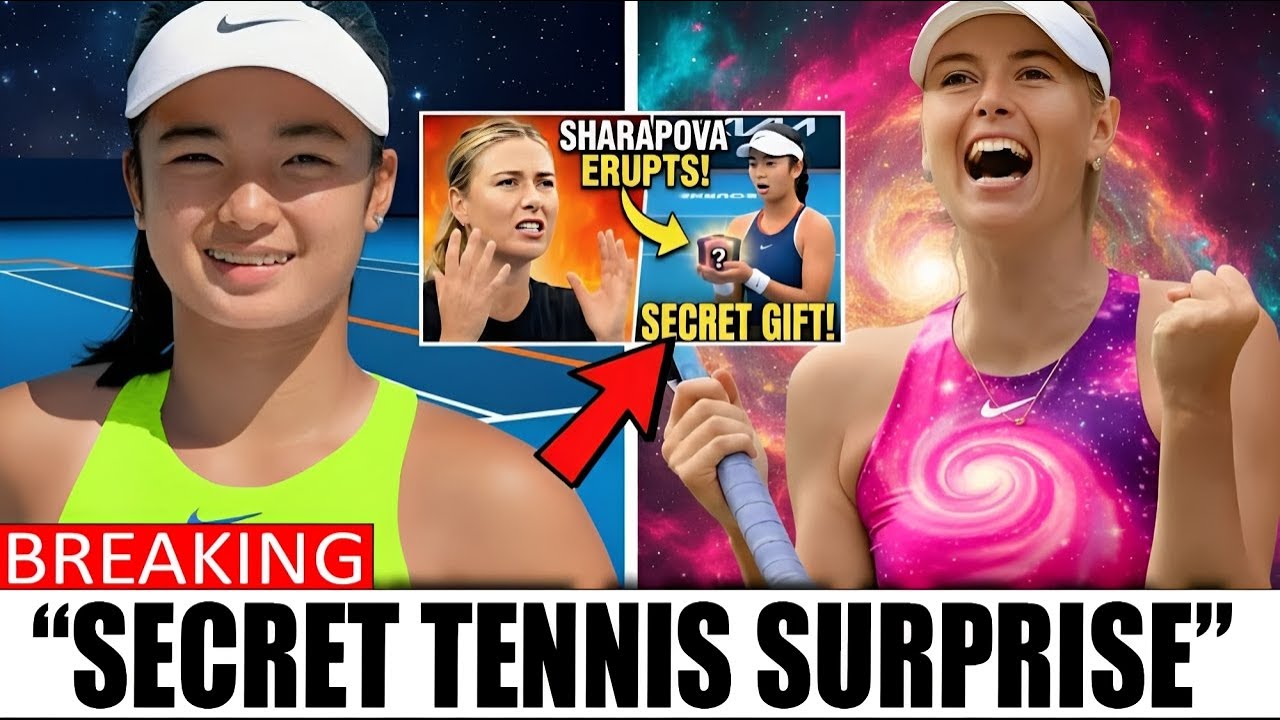 Sharapova & Eala’s Secret Gift: The Tennis World Can’t Stop Talking!