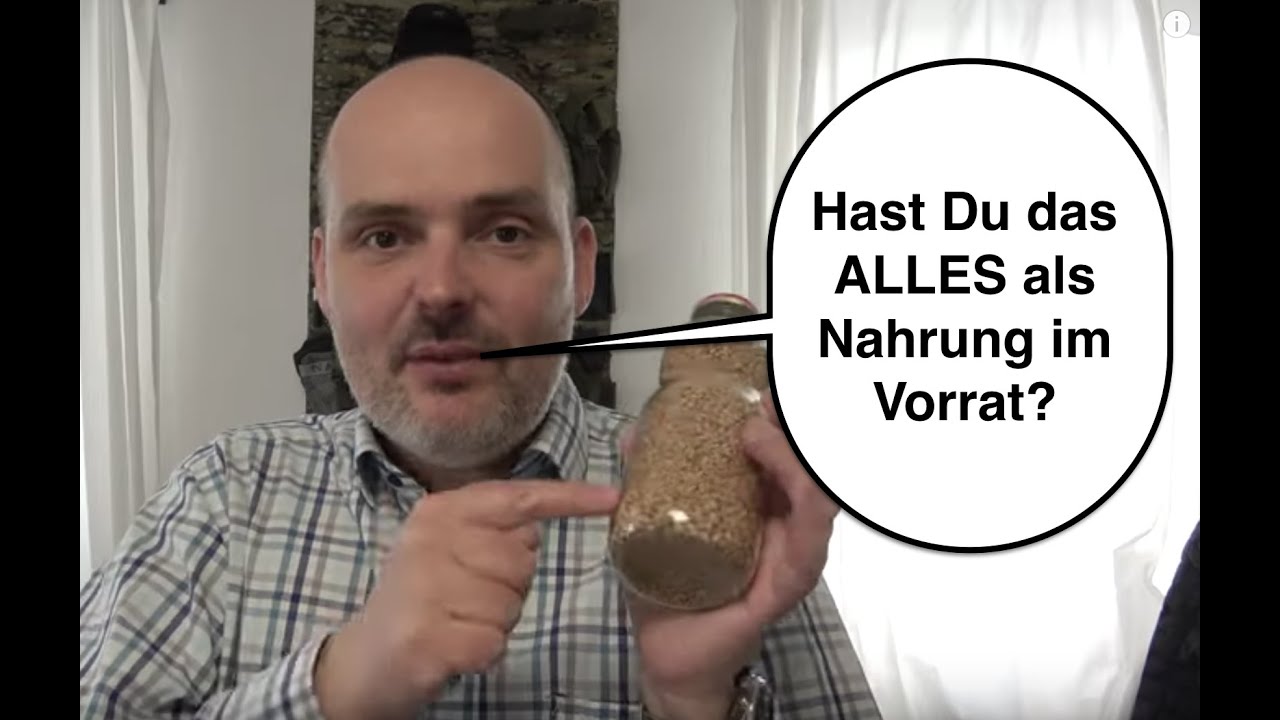 Nahrung im perfekten Krisenvorrat | Krisenvorsorge