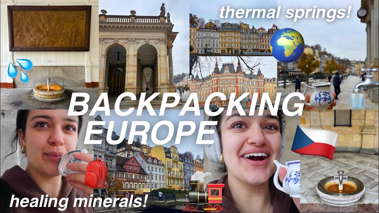 Karlovy Vary, Czech Republic 🇨🇿 BACKPACKING EUROPE AT 22 - VLOG #17