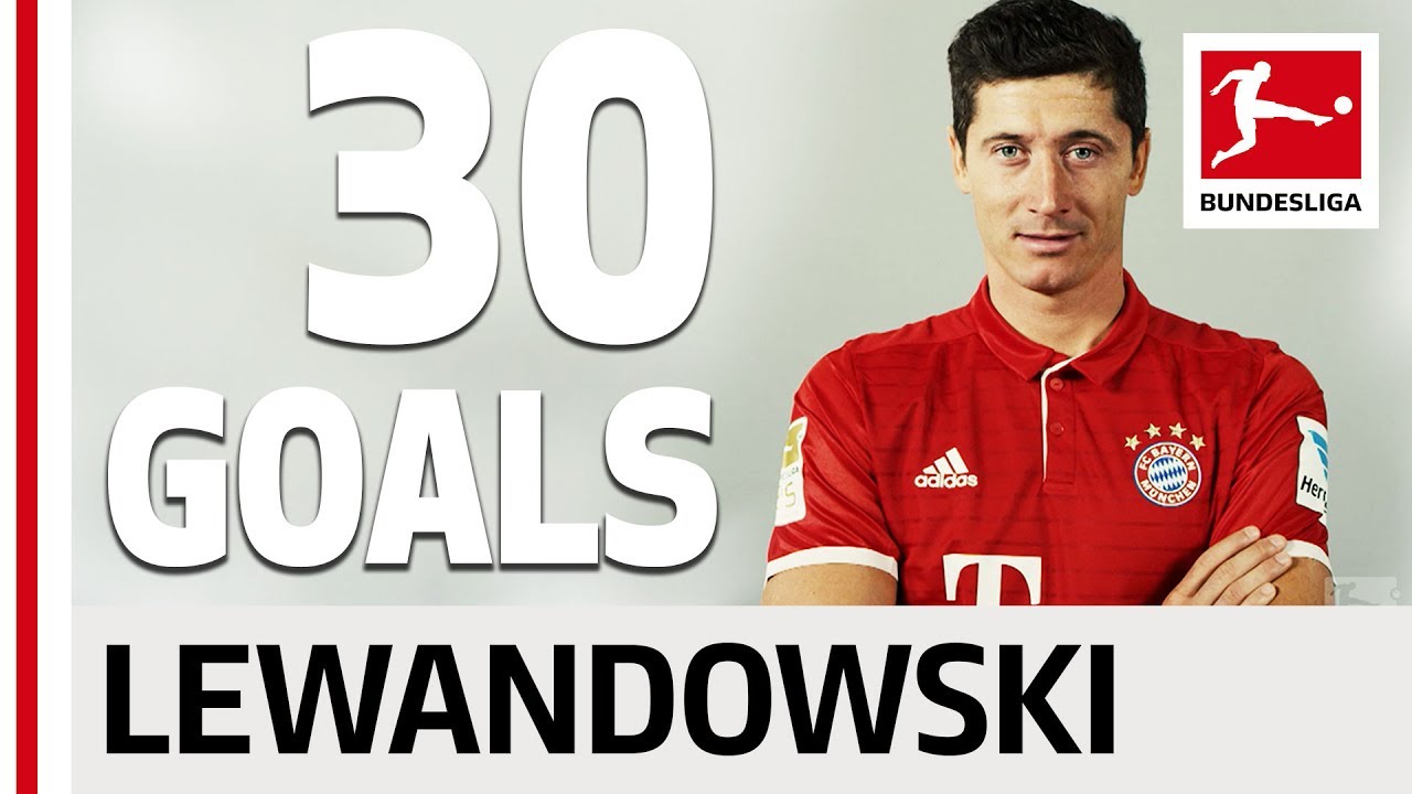 Robert Lewandowski - All his Goals 2016/2017 Season