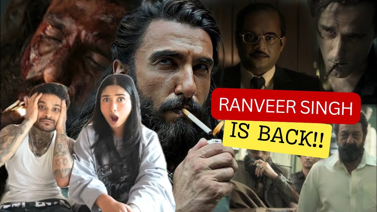 RIA REACTS | DHURANDHAR First Look | Ranveer Singh | Aditya Dhar