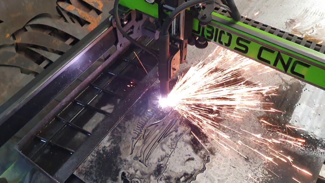 Virgen vector , corte cnc plasma & Rubio's CNC .