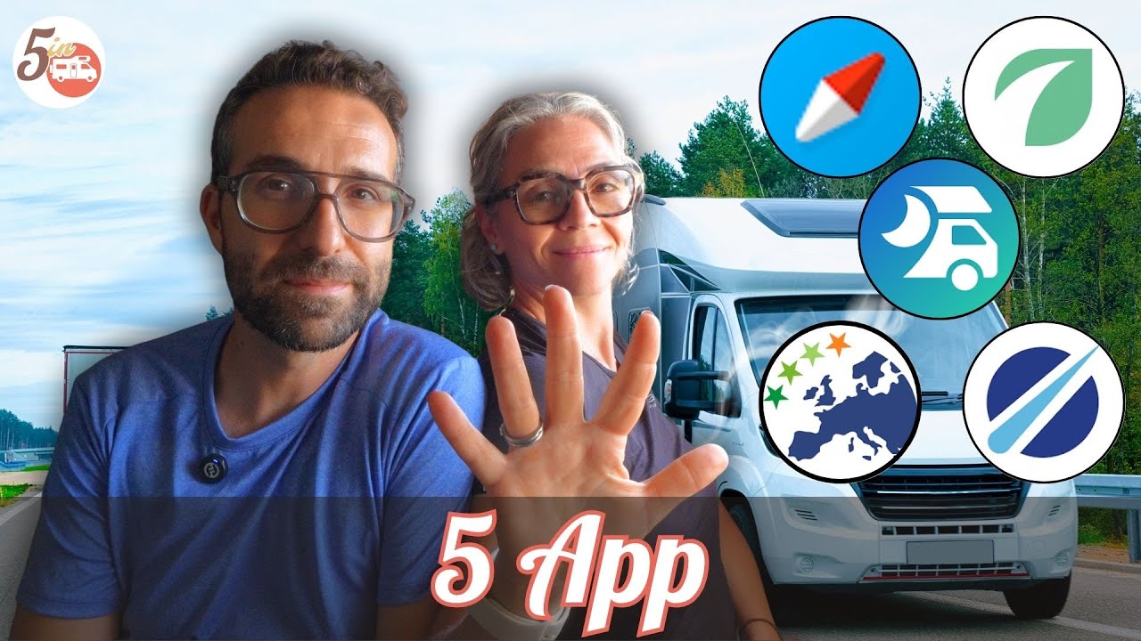 VIAGGI IN CAMPER SENZA STRESS: LE NOSTRE 5 APP PREFERITE