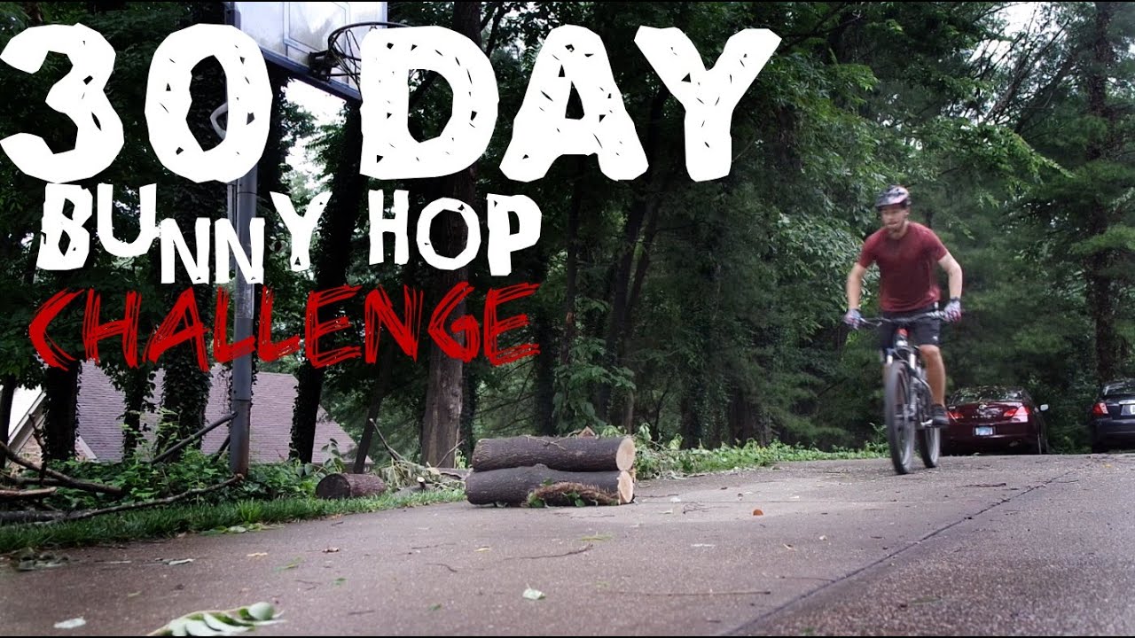 My 30 DAY MTB Bunny Hop Challenge (Part 1)