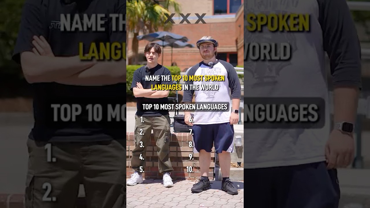 Top 10 Most Spoken Languages