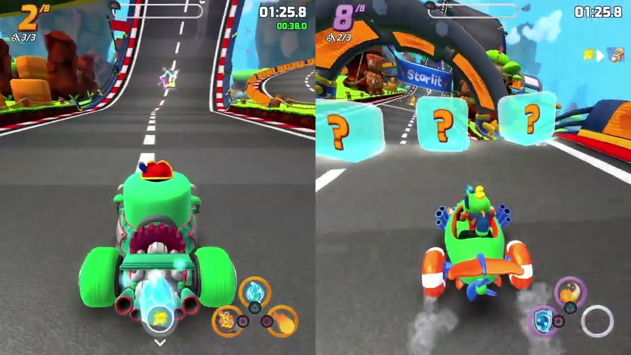 Starlit KART Racing (ptbr) Tela Dividida / SplitScreen - Multiplayer Local