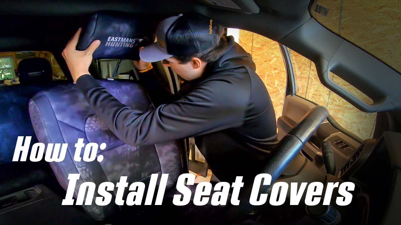 Seat Cover Installation and Review from Kryptek - Protect your truck!