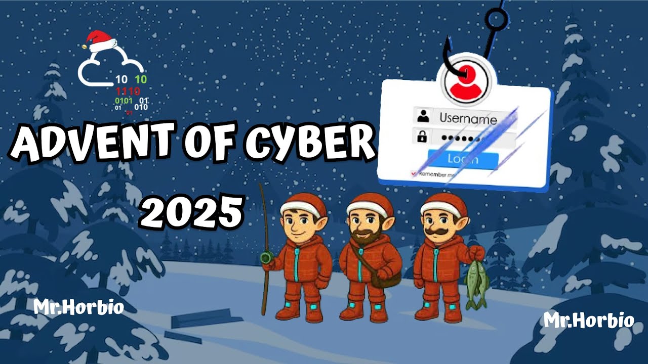 Learn Cybersecurity: Advent of Cyber 2025 (TryHackMe!) | Phishing for passwords! - Did you Phish ?