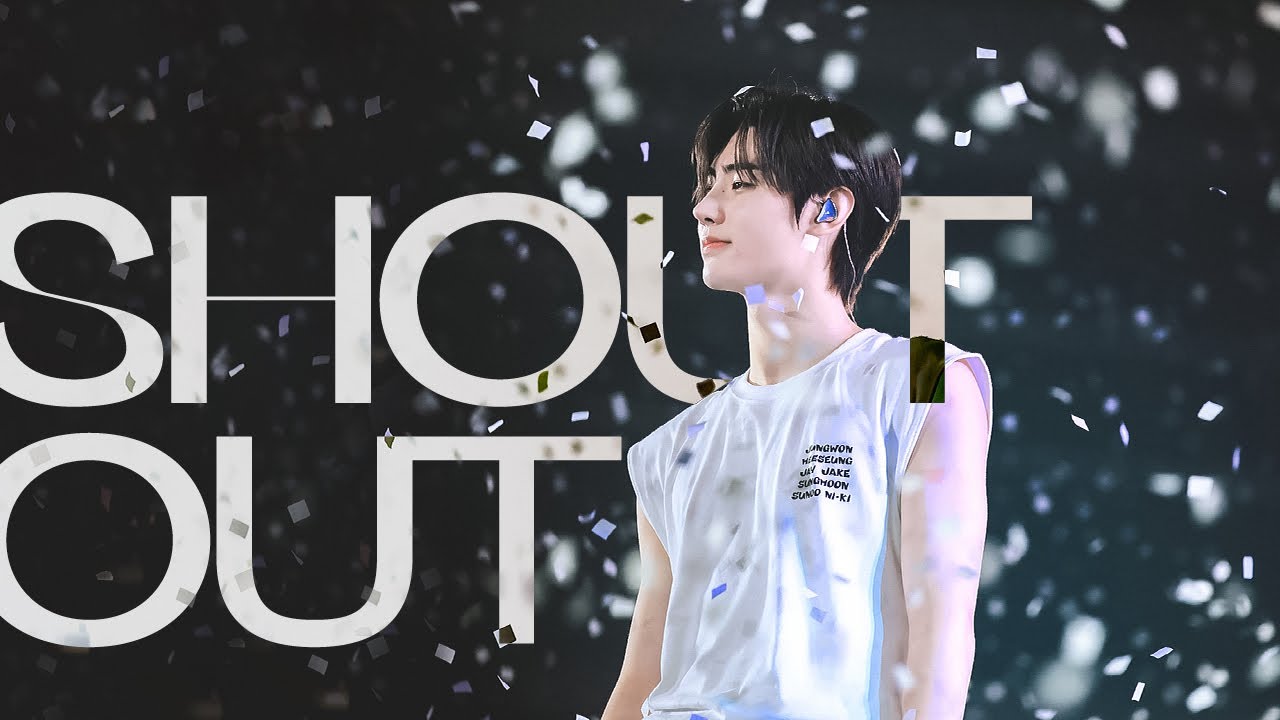 221109 엔하이픈 성훈 SHOUT OUT(ENHYPEN SUNGHOON FOCUS 4K)