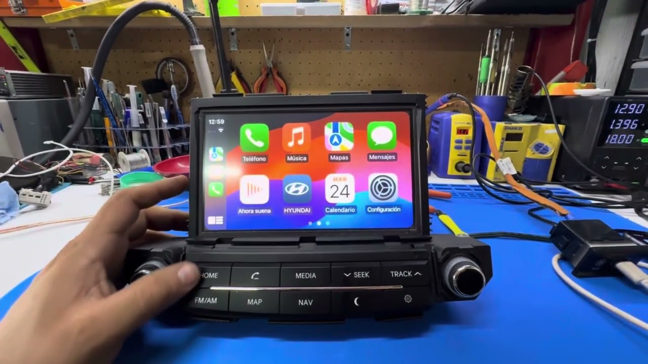 Falla estéreo pantalla Hyundai Tucson no enciende #hyundai #tucson #audiooriginal