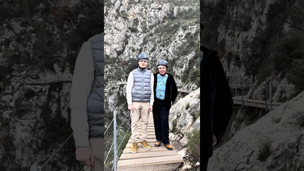 Panta de Relleu, Mountains, Suspension road, Alicante, Spain