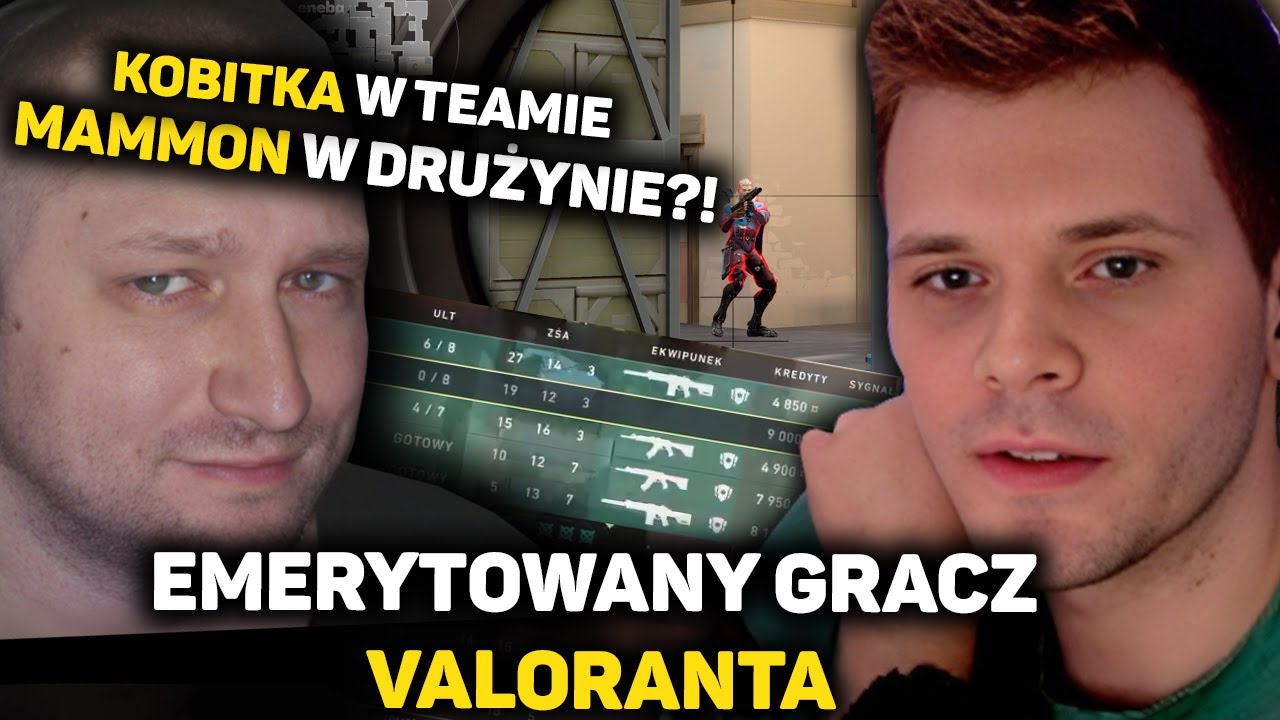 GUCIO EMERYTOWANY GRACZ VALORANTA | MAMMON W TEAMIE?!