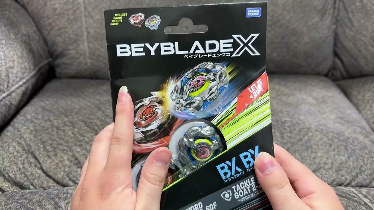 Beyblade X Hasbro Dual Pack: Sword Dran and Tackle Goat! [Unboxing & Battles]