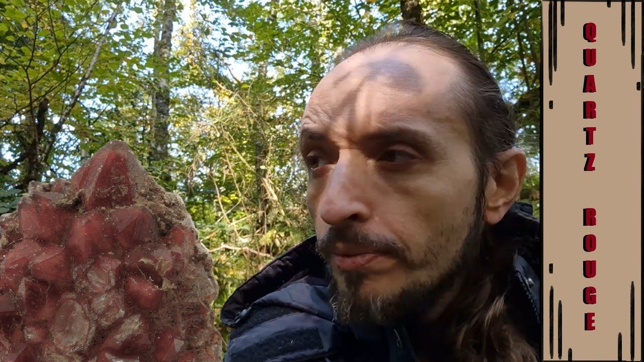 Les fameux Quartz rouges du Morvan