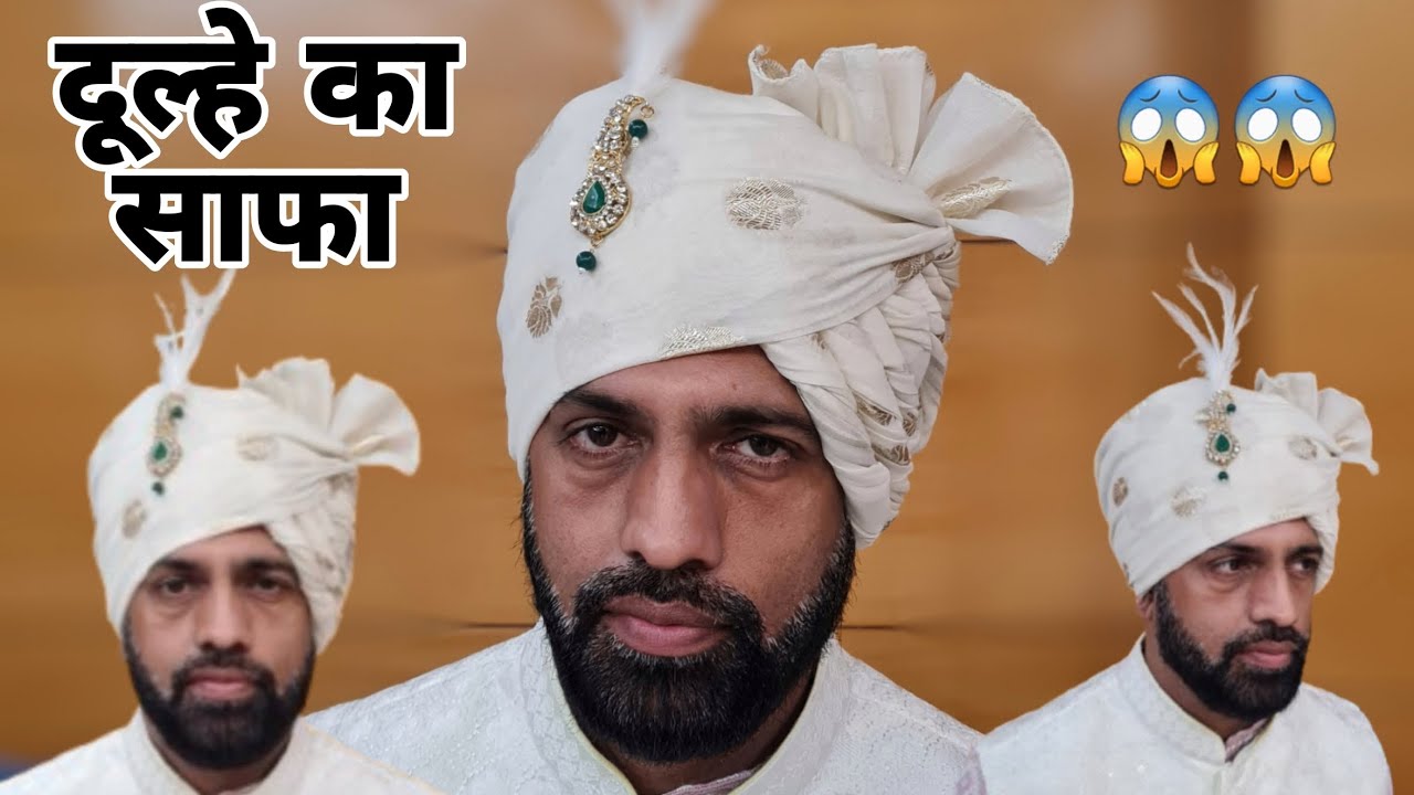 Special Groom Safa Pagdi | Meet Turbanking |  wedding Event |