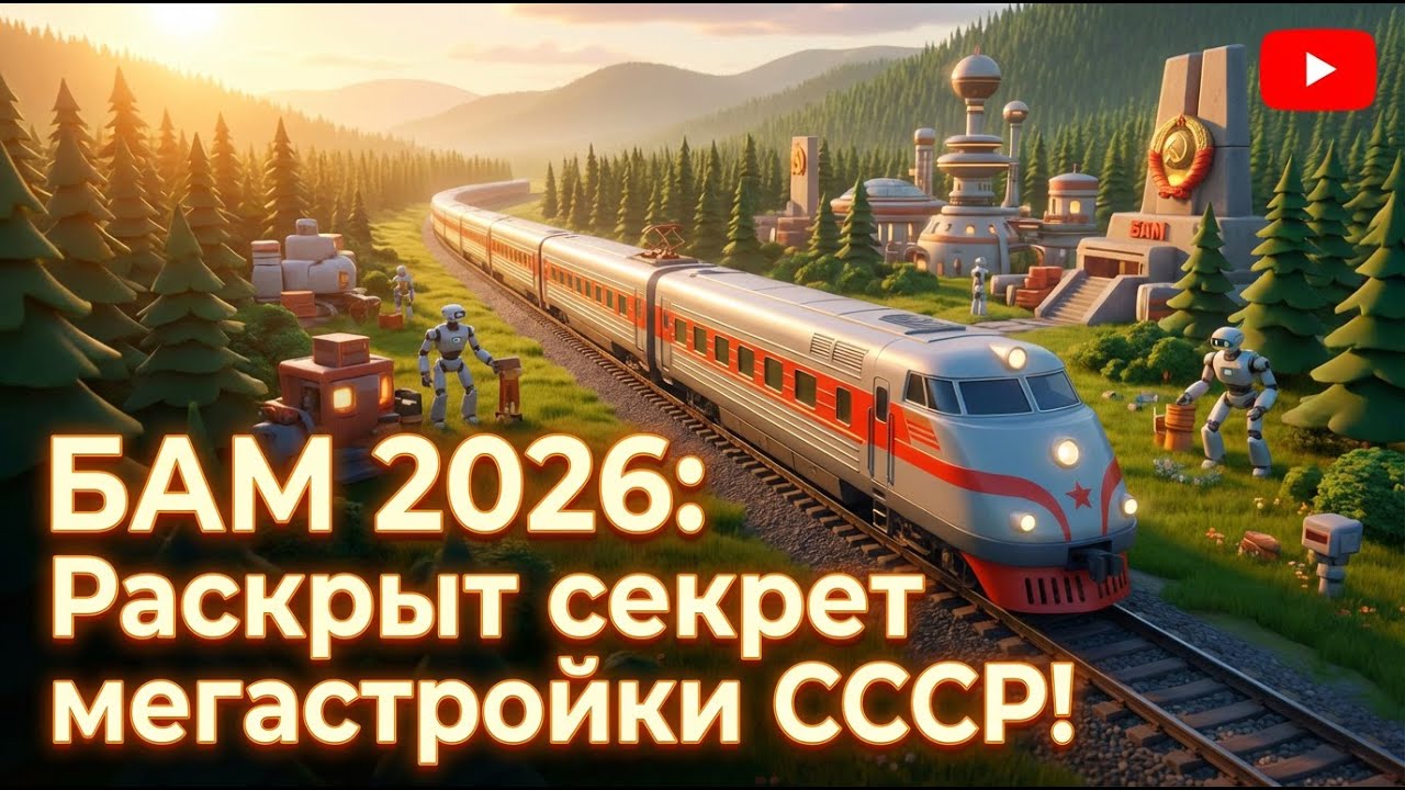 Последняя Мегастройка СССР: Как БАМ стал дорогой будущего (2026)