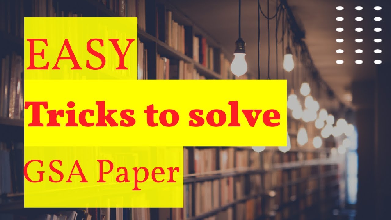 How to attempt css special 2023 gsa css paper