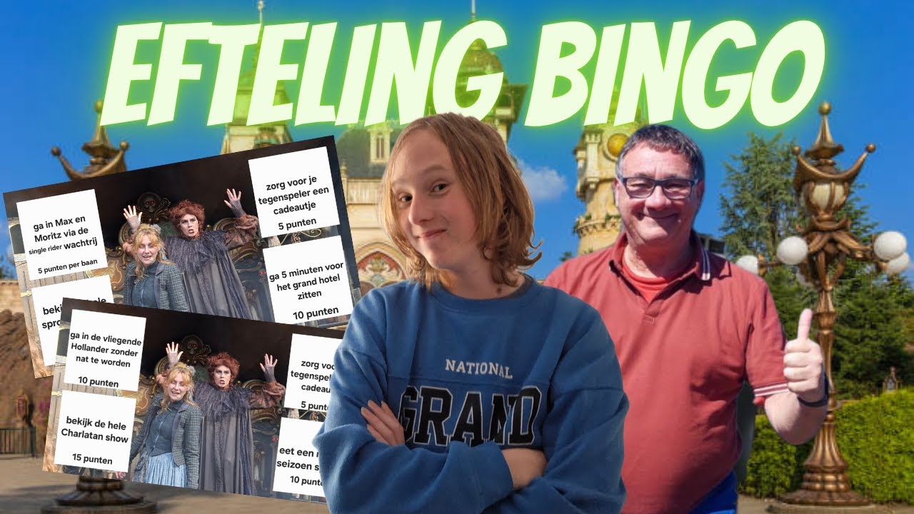 Efteling Bingo met mijn vader ✨