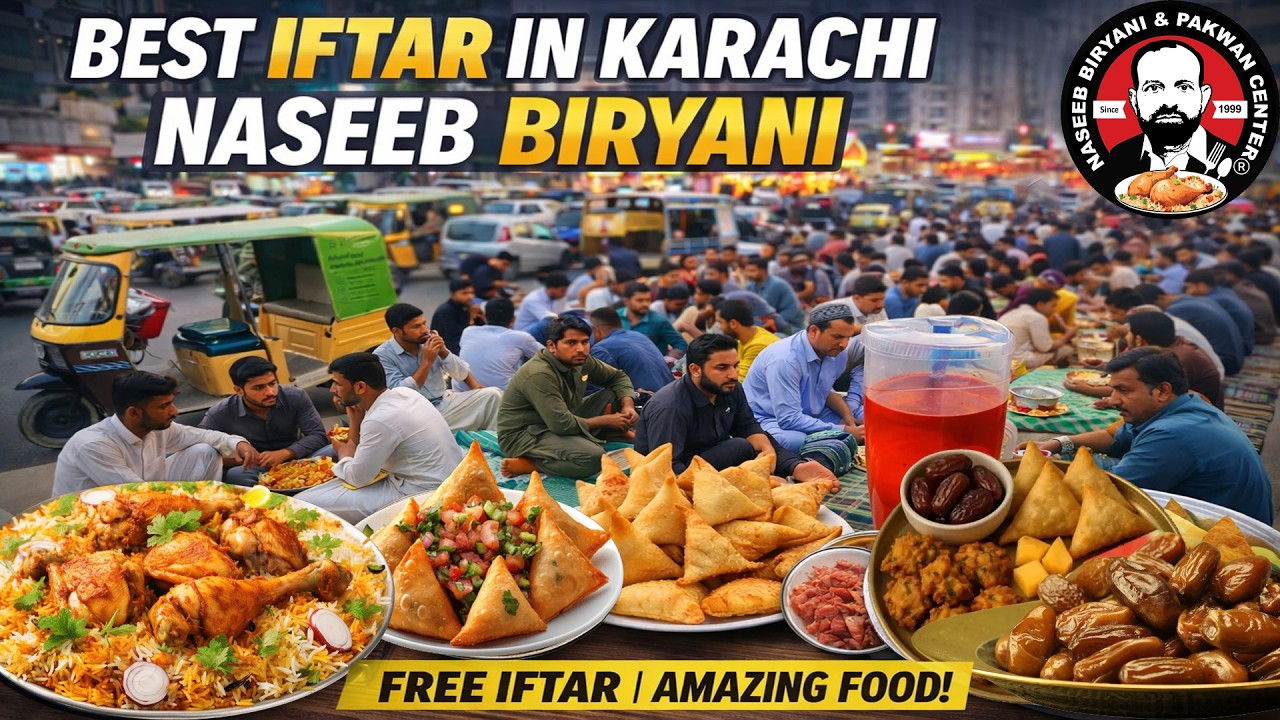 Naseeb Biryani Johar Branch😍🔥| Ramadan Naseeb Dastarkhwan 🍛| @NaseebBiryaniOfficial