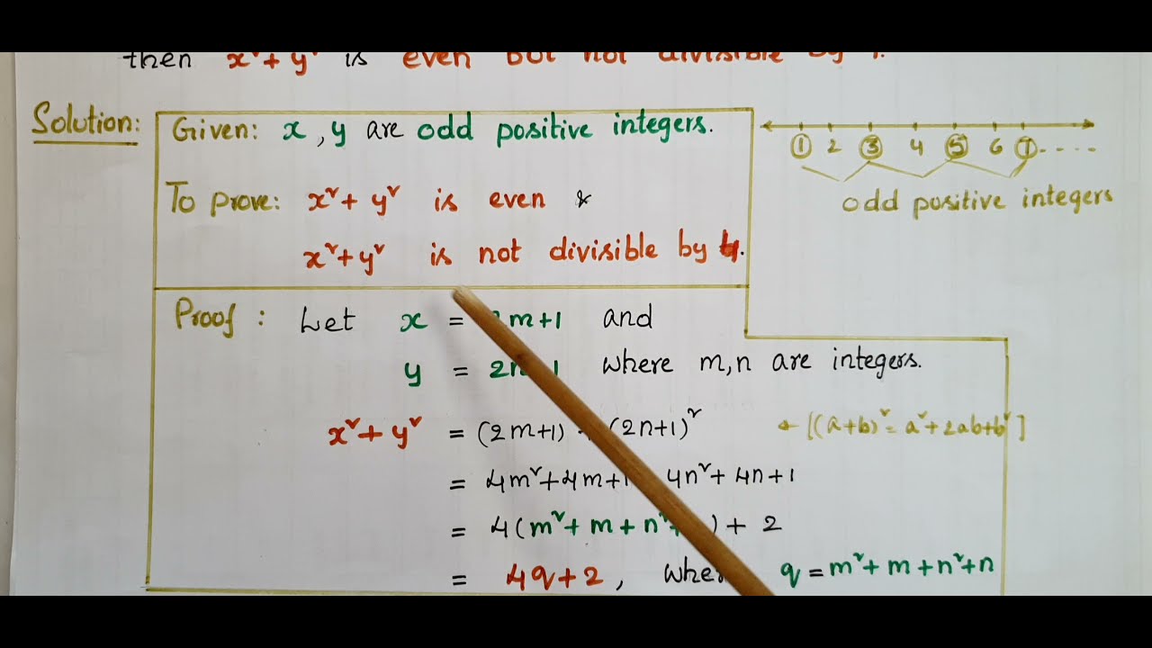 Prove that if x and y are both odd positive integers then x^2+y^2 is even but not divisible by 4.