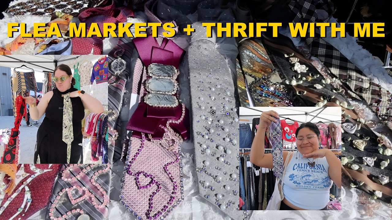 VLOG | Going to POP MART, Vending at THICK THRIFT LA + THRIFT WITH ME!
