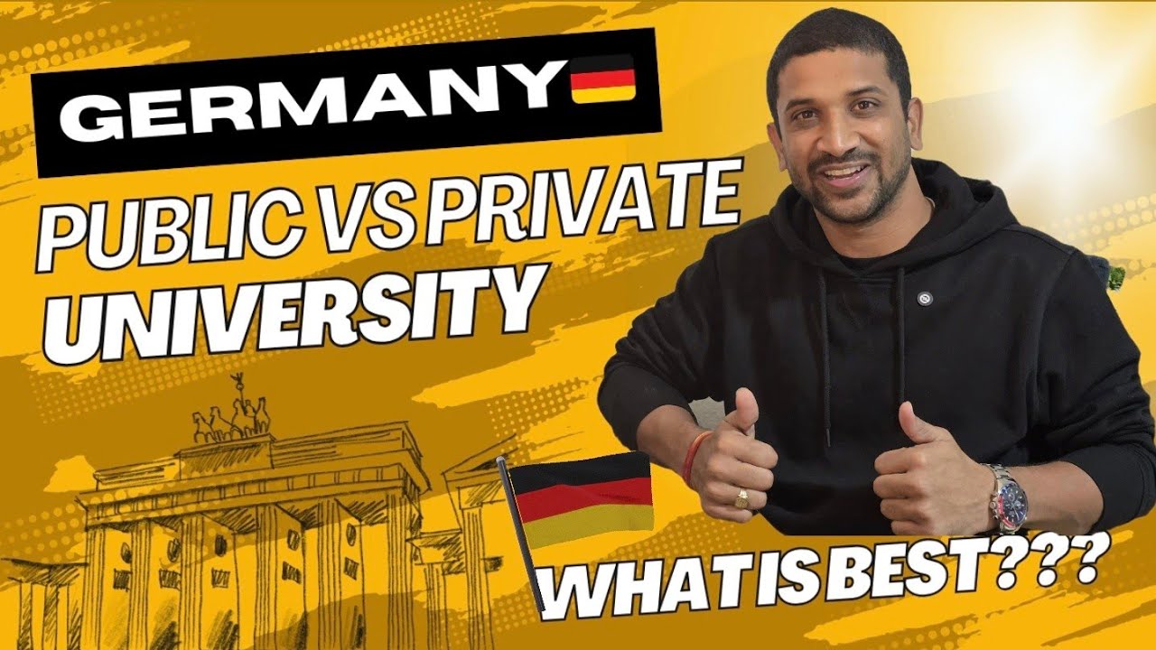 Which is the best university to choose in Germany?🇩🇪 | Public vs Private University
