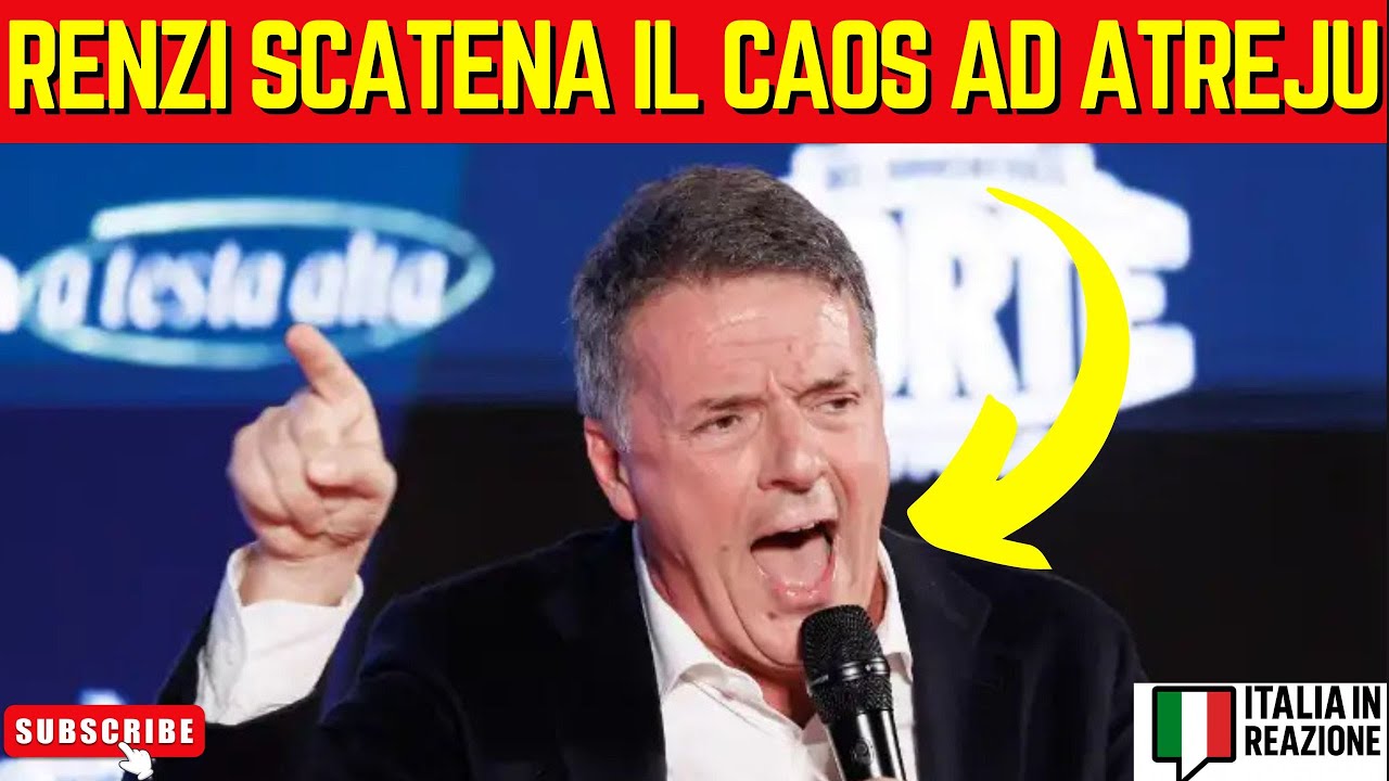 RENZI INFUOCA ATREJU: SCONTRO TOTALE CON CALDEROLI E CASELLATI!