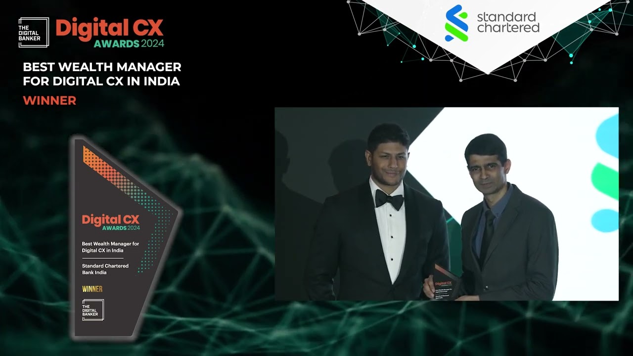 #DCX24 Best Wealth Manager for Digital CX in India: Standard Chartered India