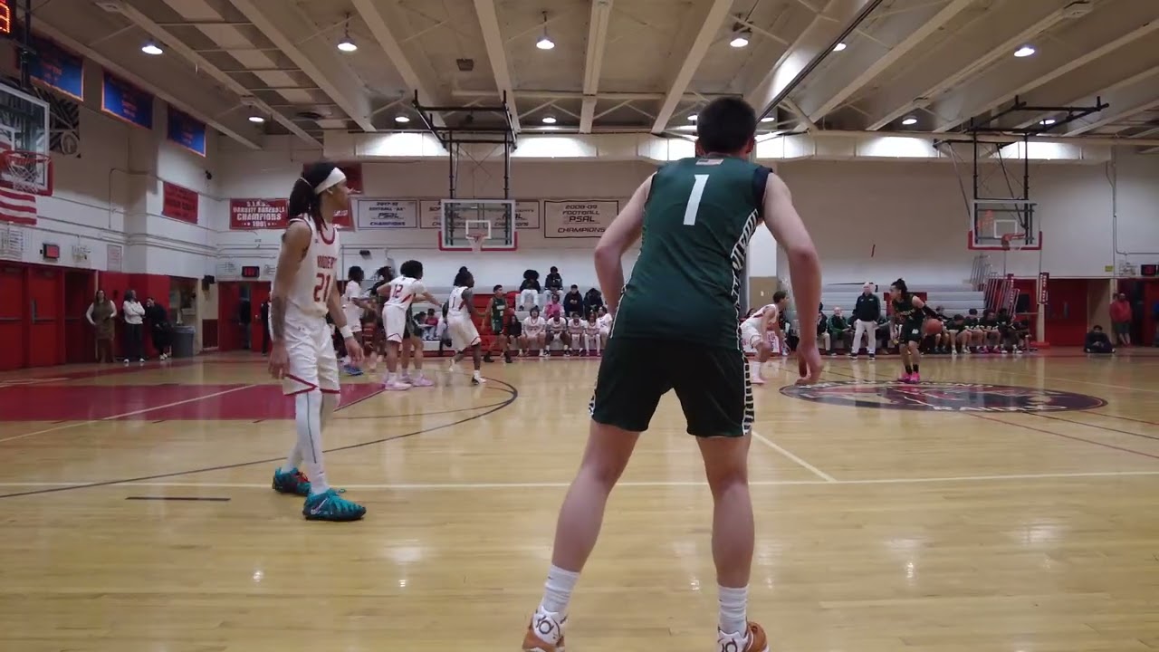 New Dorp Vs  Port Richmond Varsity Basketball Game