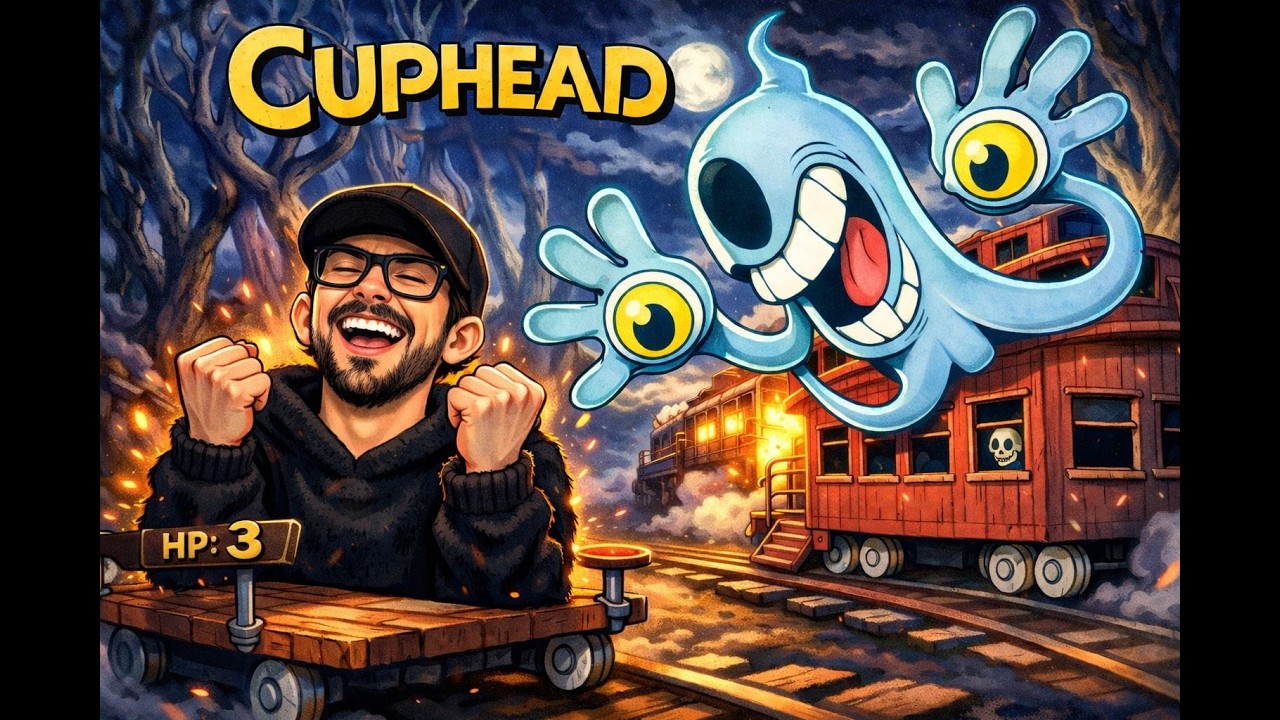 ESTE JEFE CASI ME VUELVE LOCO!! - CUPHEAD#8
