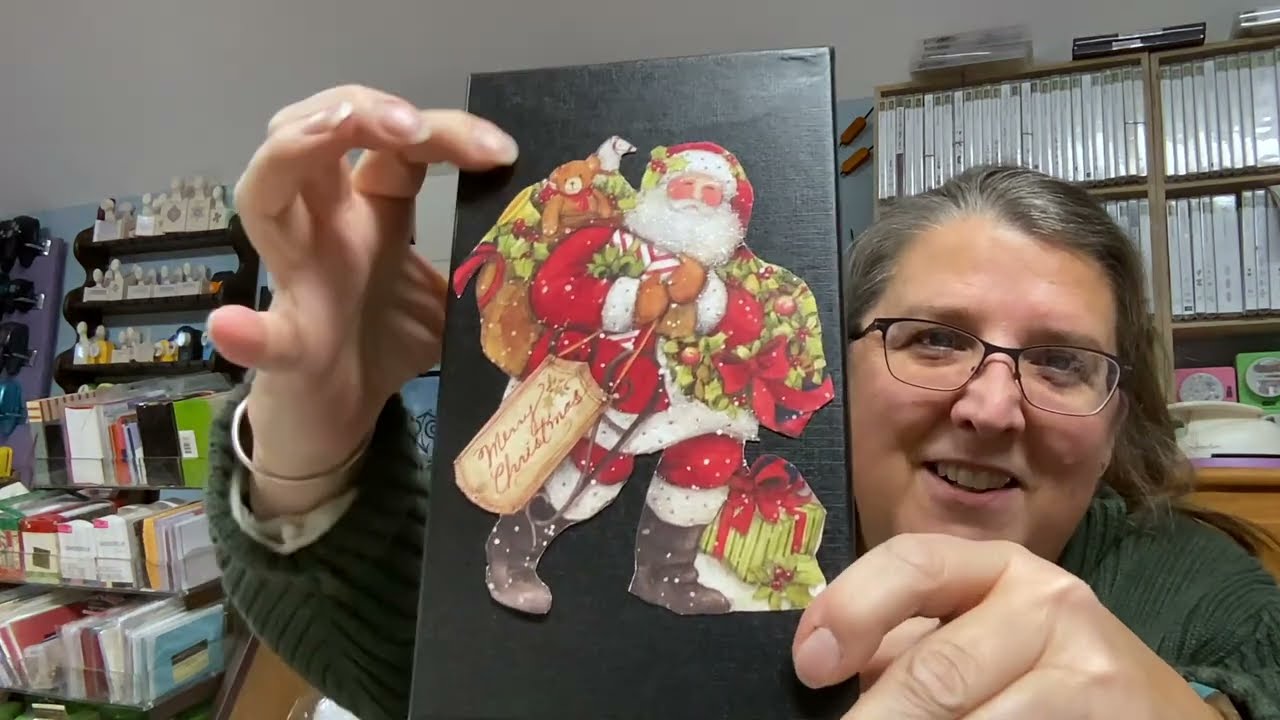 FLOSSTUBE #155: The Northwoods Stitcher- Thank you Santa!  Craft room cleanup begins.