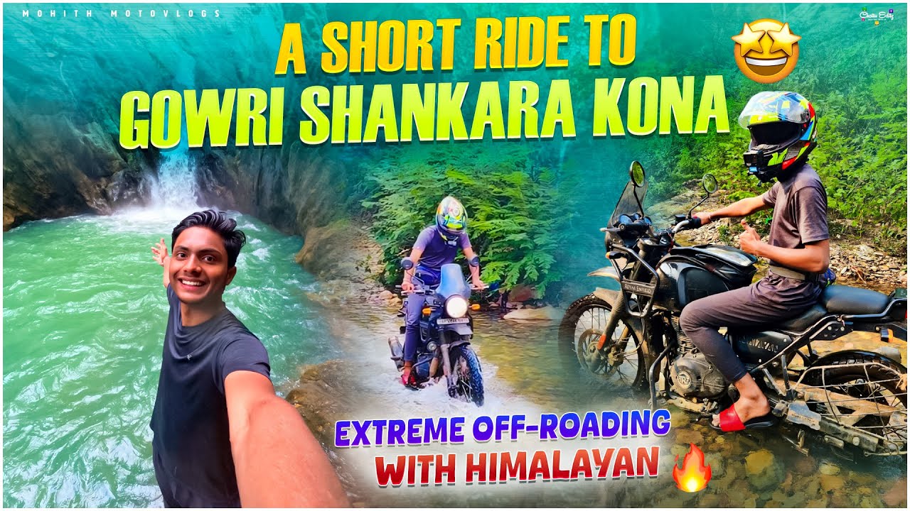 A Short Ride to GOWRI SHANKARA KONA🤩 | Extreme Off-Roading with Himalayan🔥 | Telugu Motovlog |