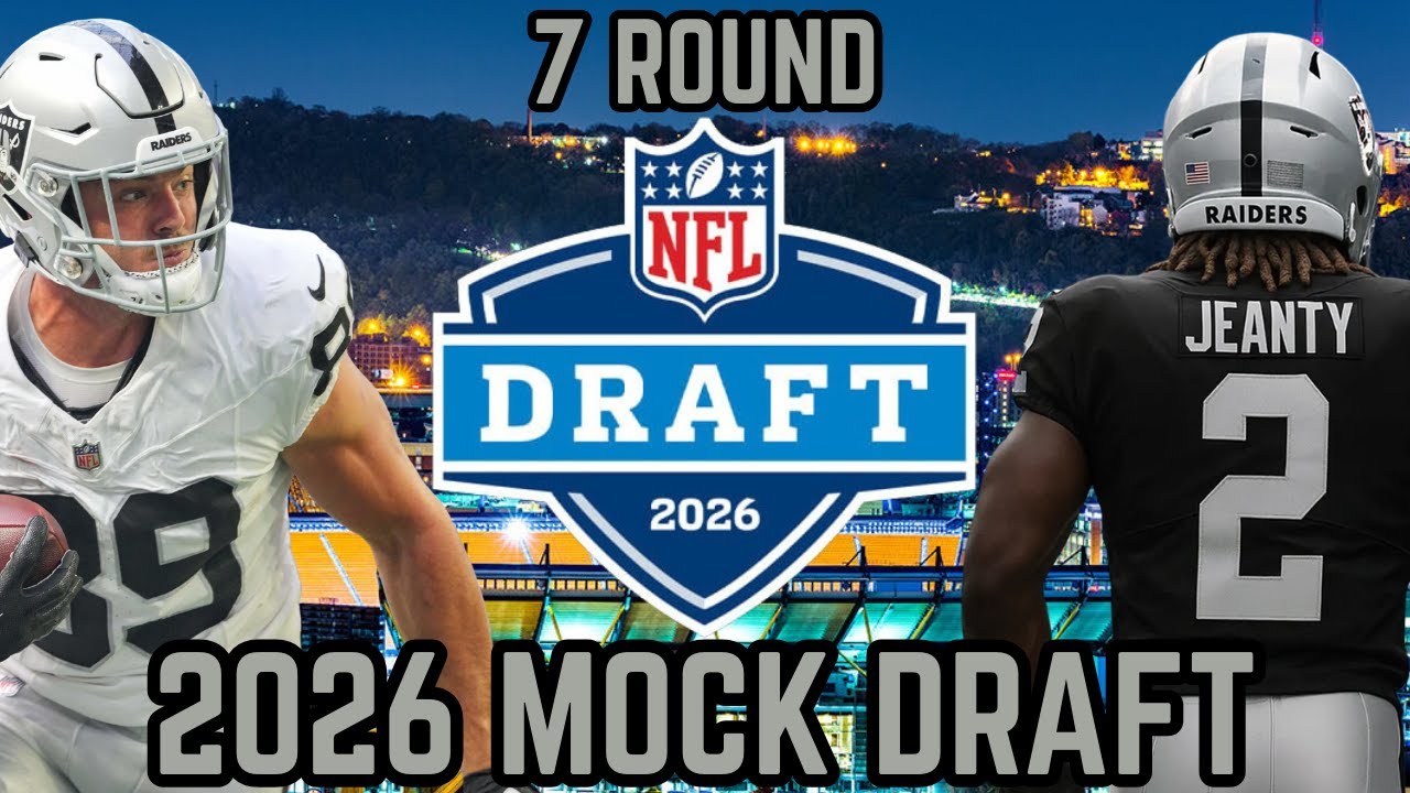 Las Vegas Raiders 2026 7-Round Mock Draft | Maxx Crosby TRADED!