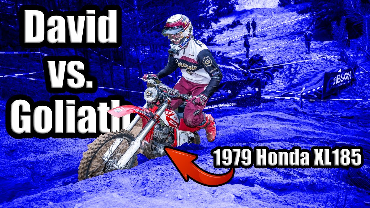 15 PS im SAND?! | 1979 Honda XL 185 S | Hard Enduro Series Germany Reetz | Kevin Gallas Onboard