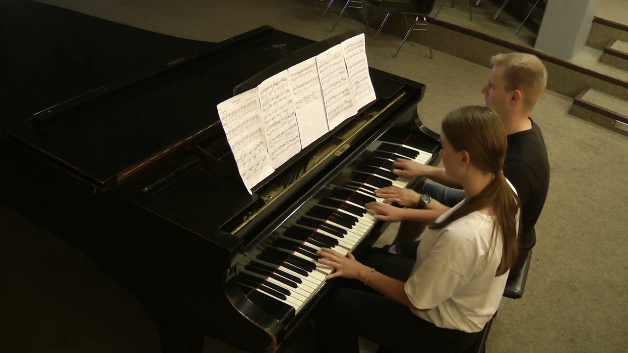 Canon in D: Four Hands Piano Arrangement