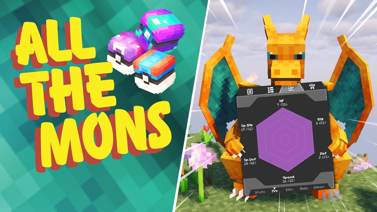 All The Mons Modpack EP15 Automating Perfect IV Cobblemon