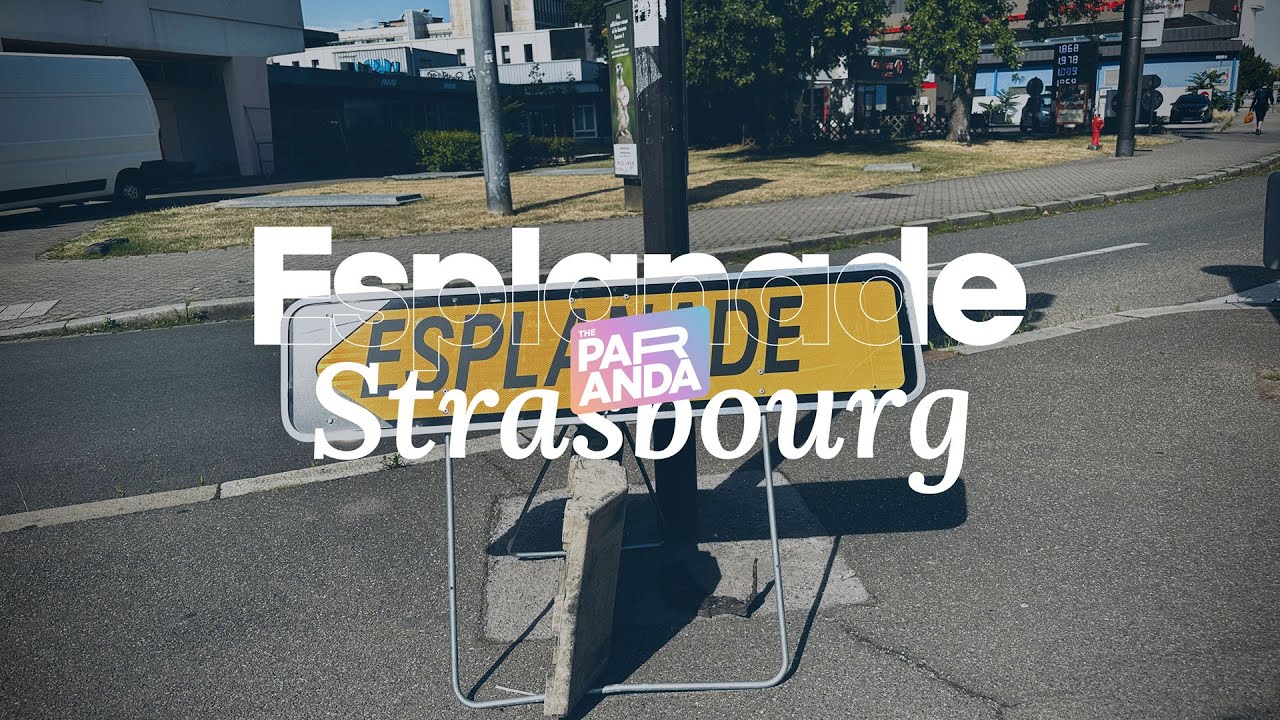 4K - Strasbourg, France 🇫🇷 - Walking from Esplanade to Neudorf
