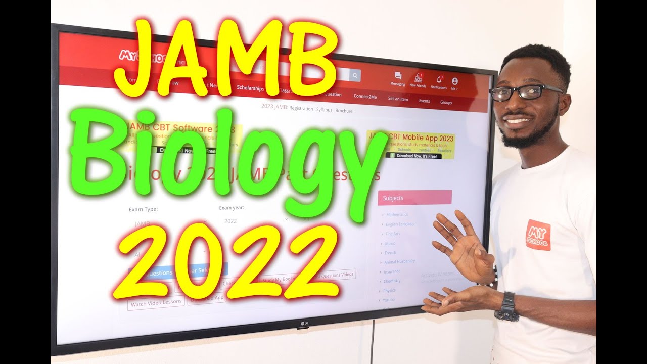 JAMB CBT Biology 2022 Past Questions 1 - 21