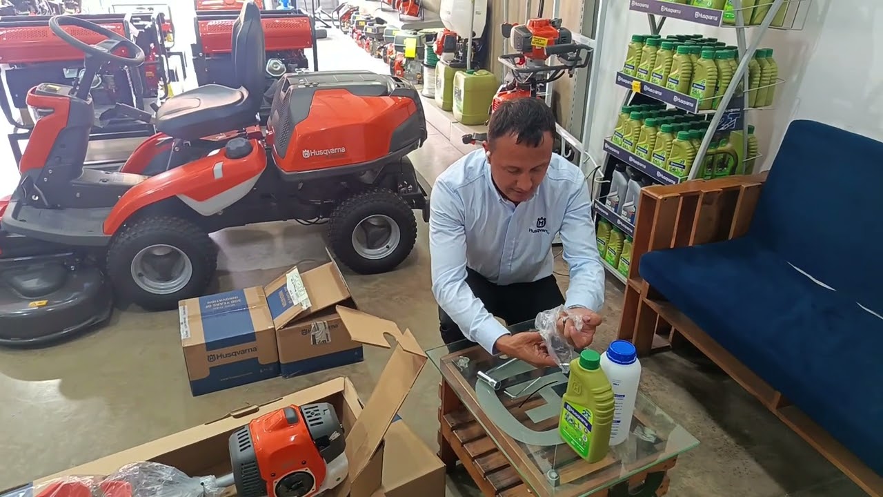 Ensamblaje de desbrozadora y entrega técnica 