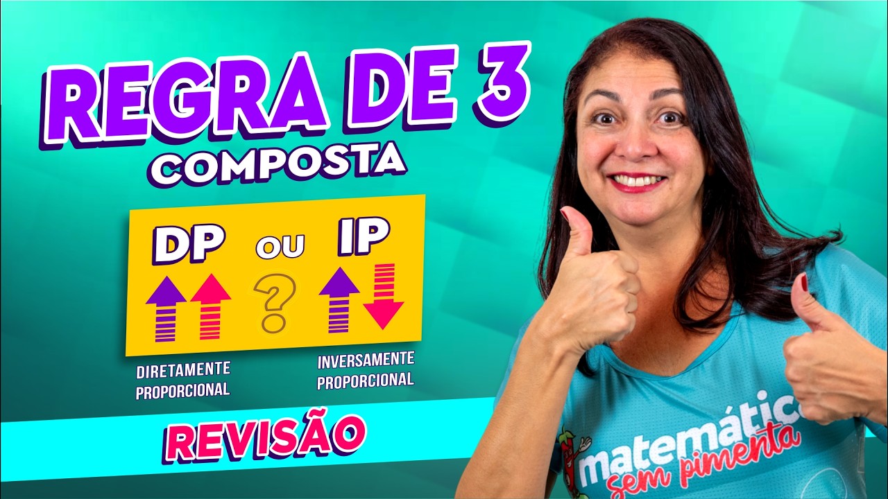 REGRA de TRÊS COMPOSTA Aprenda de Vez com esse Passo a Passo!