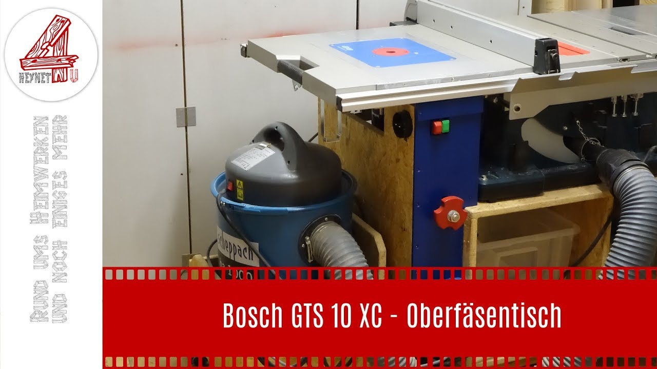 Bosch GTS 10 XC - Oberfräsentisch